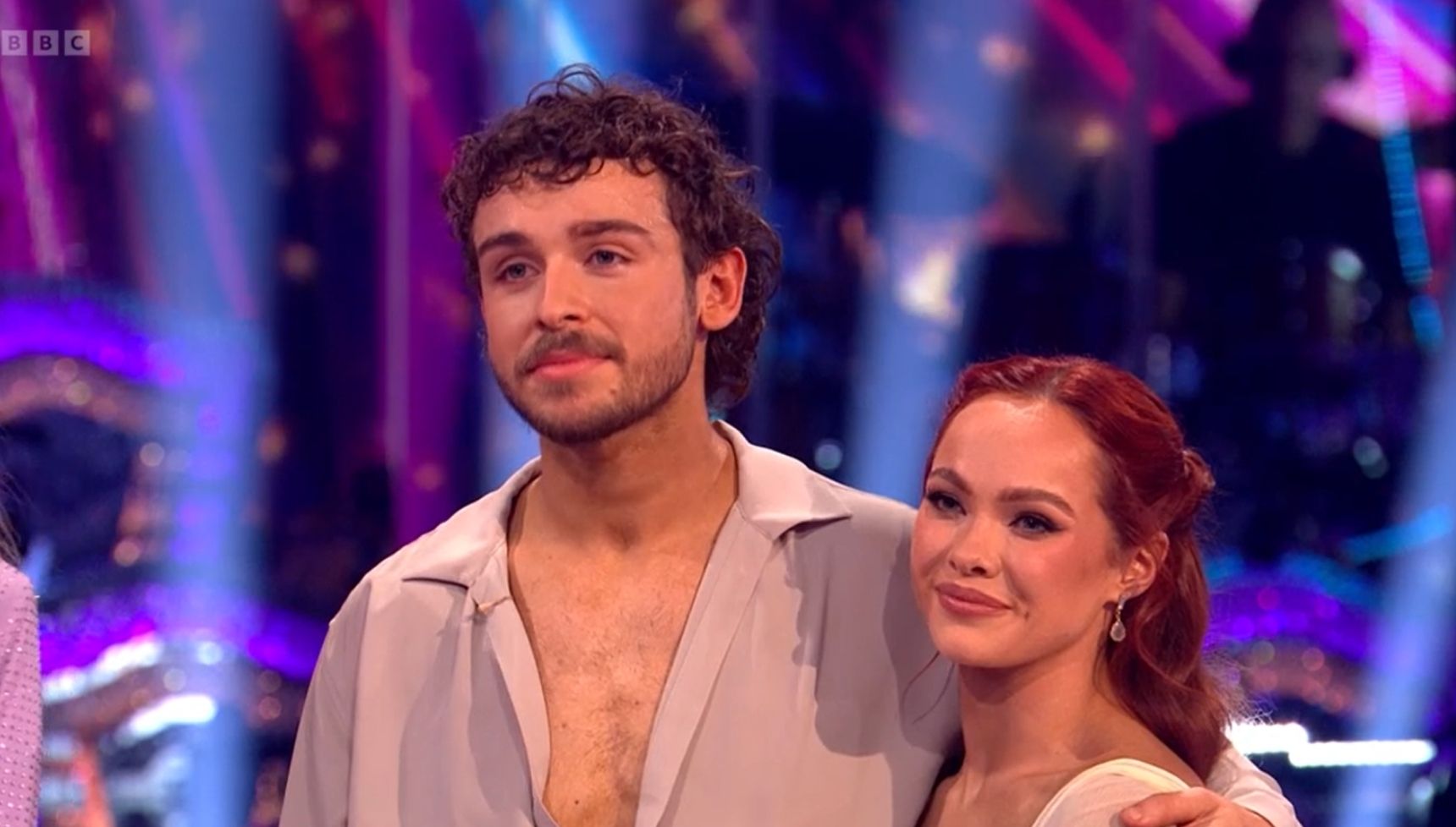 George Clarke and partner Alexis on Strictly