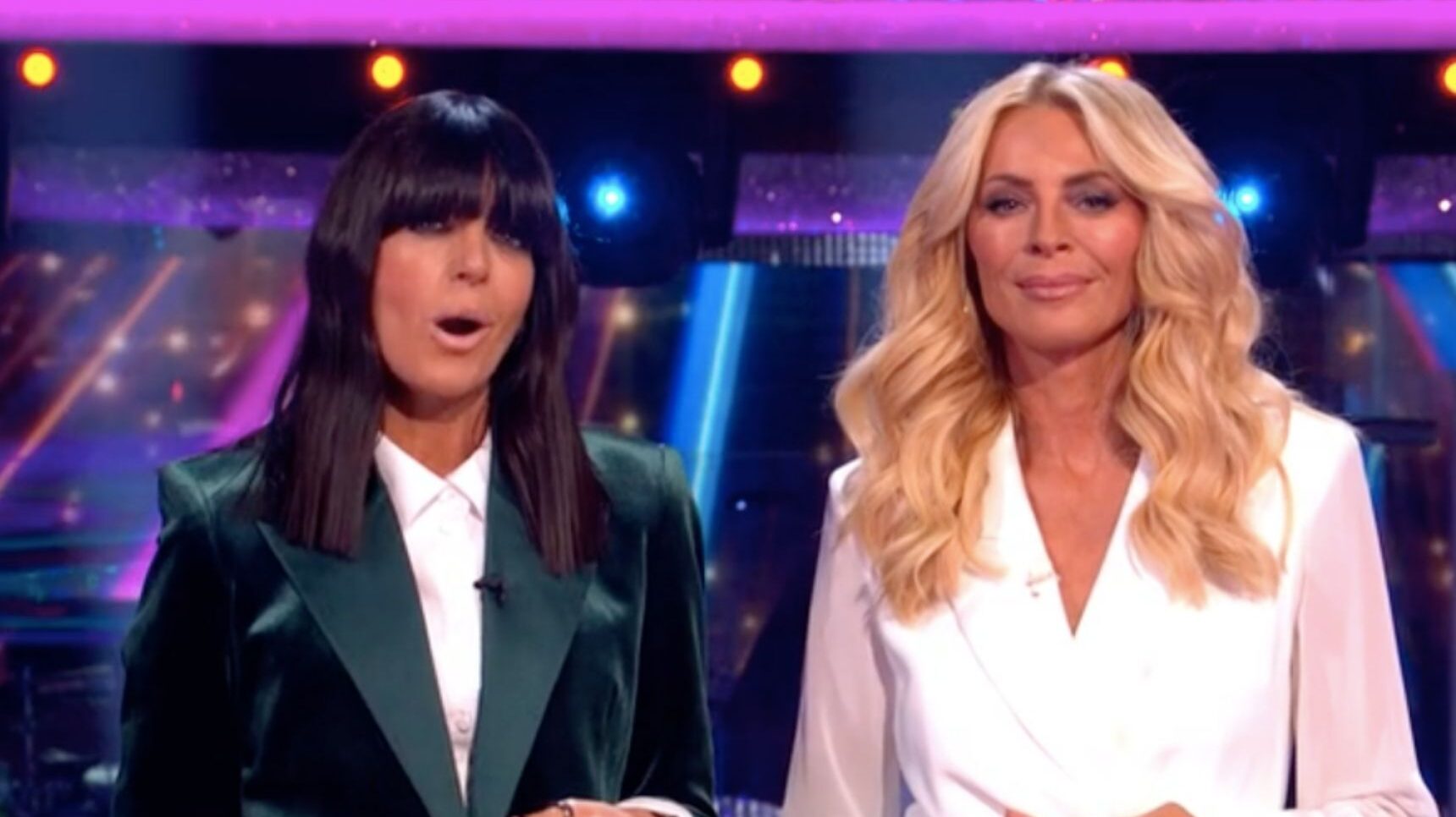 Tess and Claudia on Strictly