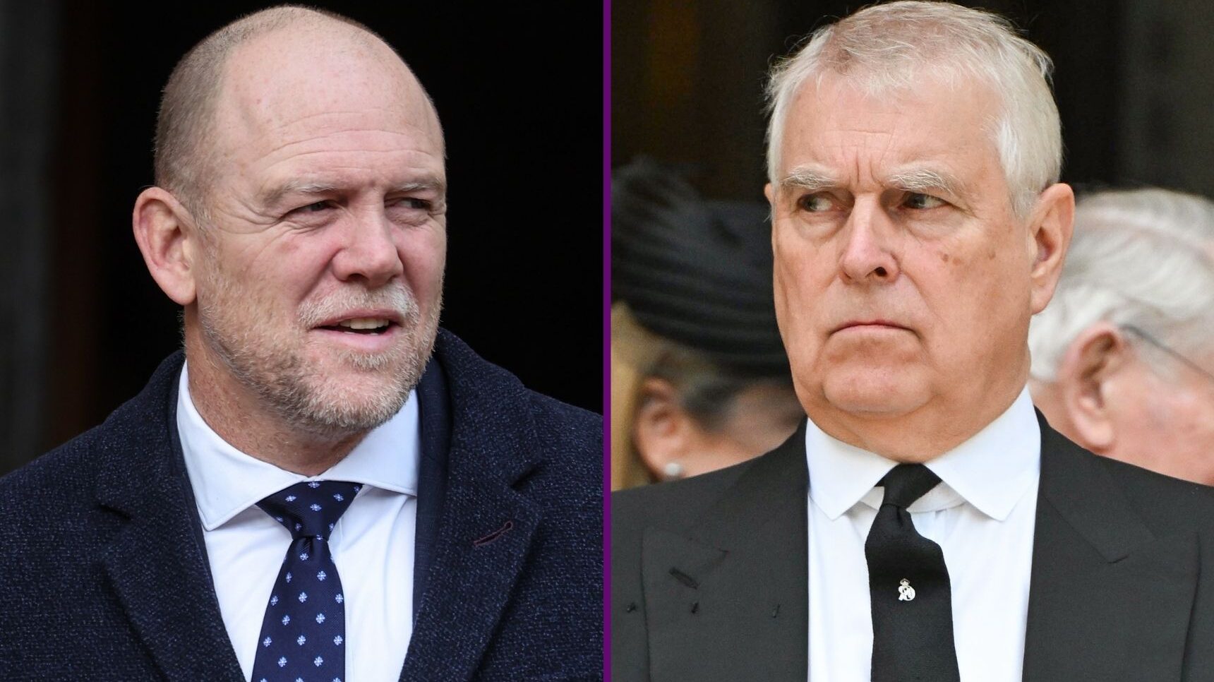 Mike Tindall and Prince Andrew