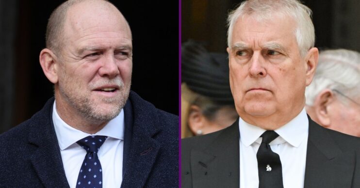 Mike Tindall and Prince Andrew