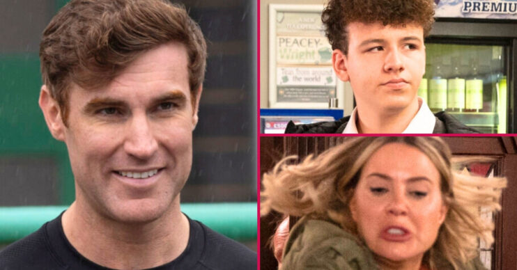 Coronation Street's Theo, Will, Abi