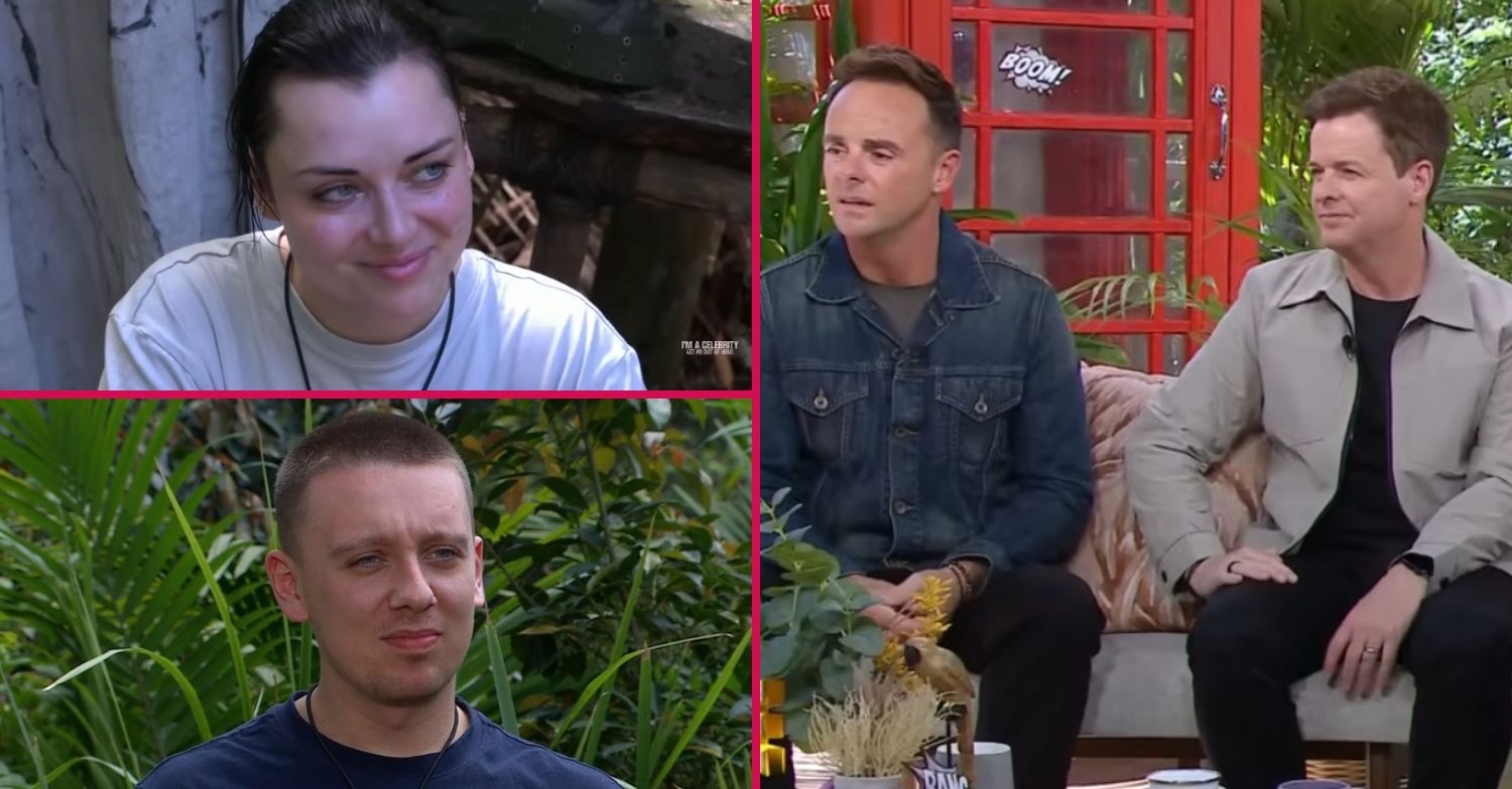Ant and Dec / Shona / Aitch on I'm A Celeb