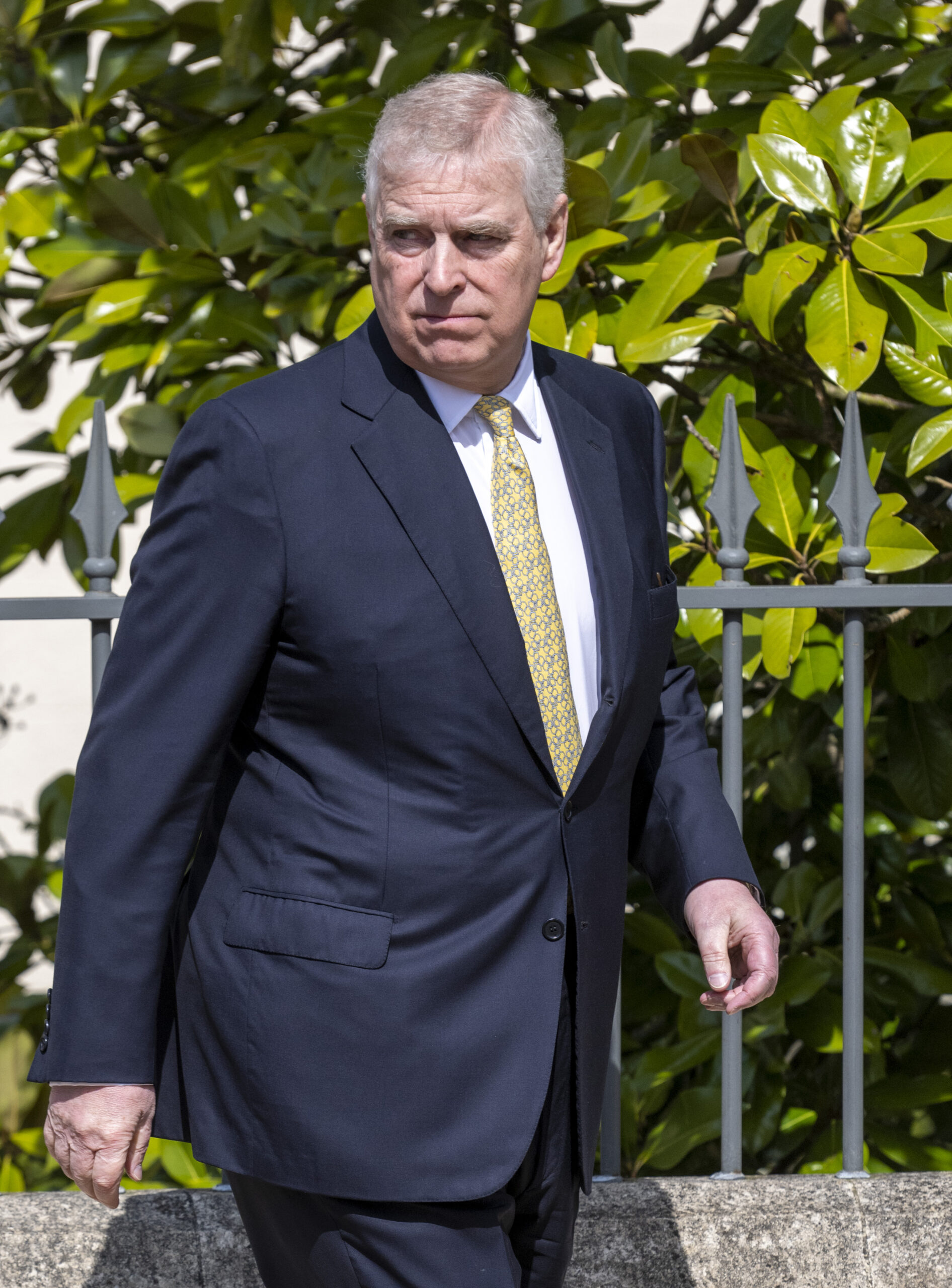 Andrew Mountbatten-Windsor at royal Easter service 