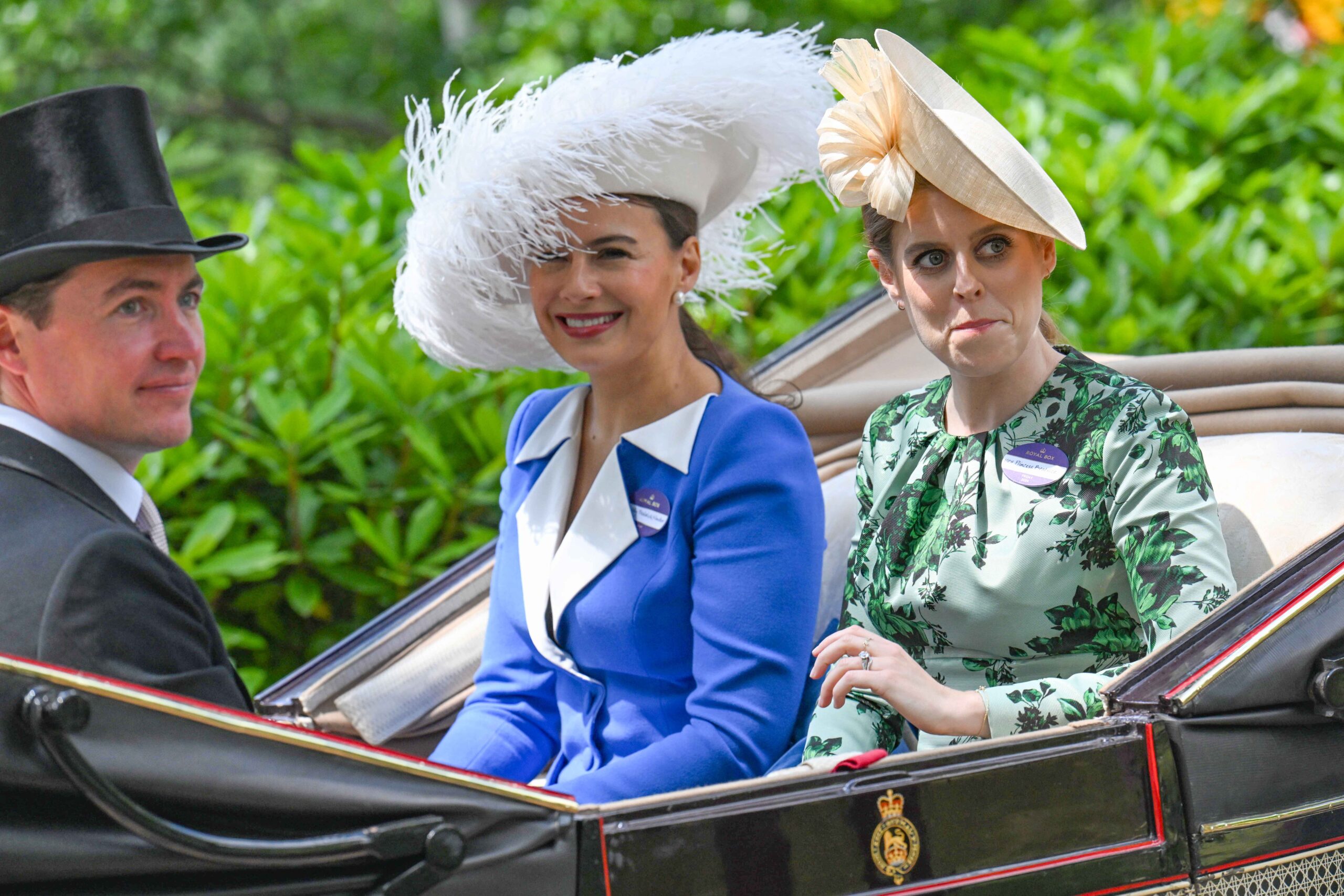 Sophie Winkleman and Princess Eugenie at the Ascot 