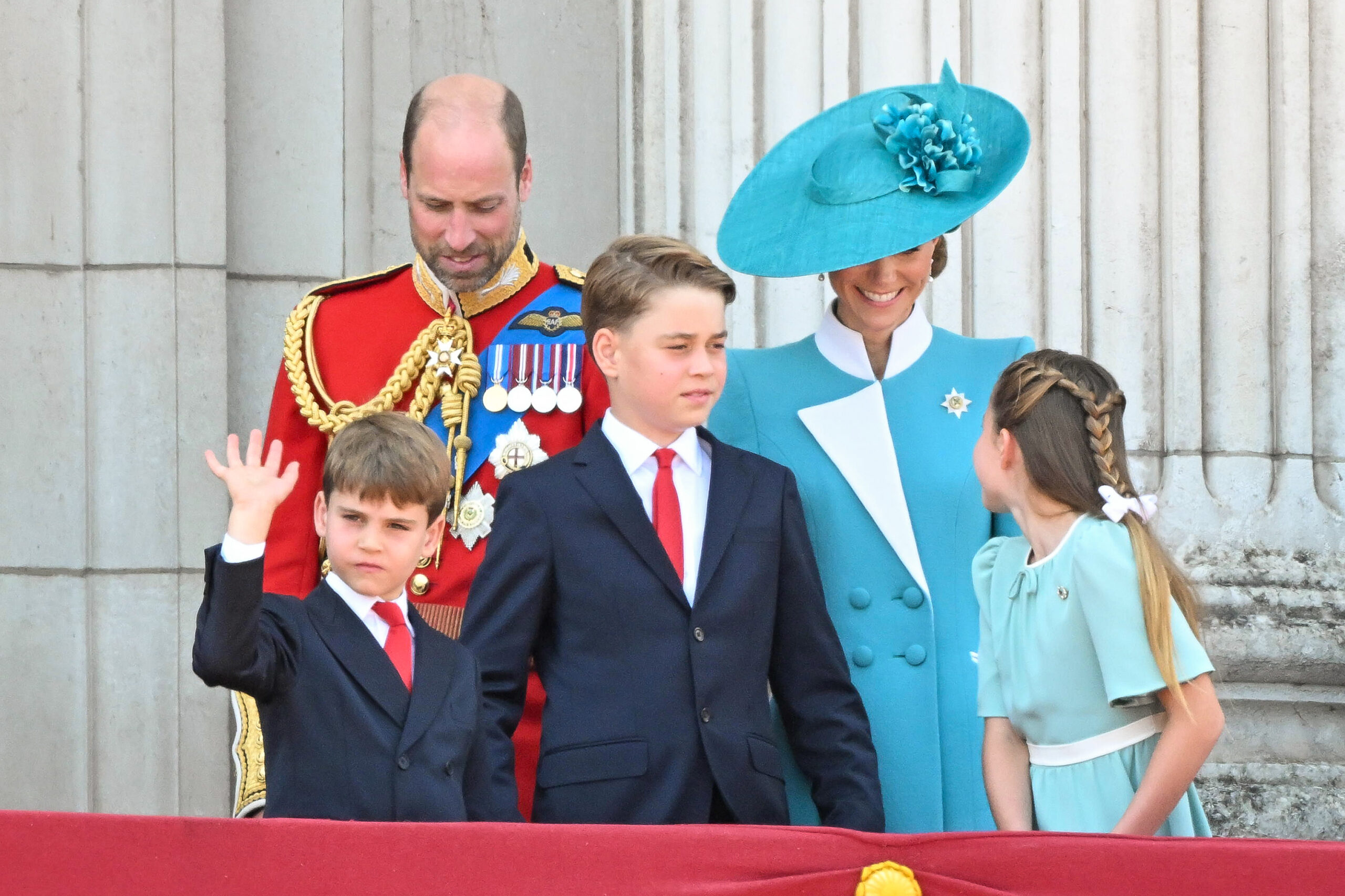 Prince William, Kate Middleton, George, Charlotte and Louis