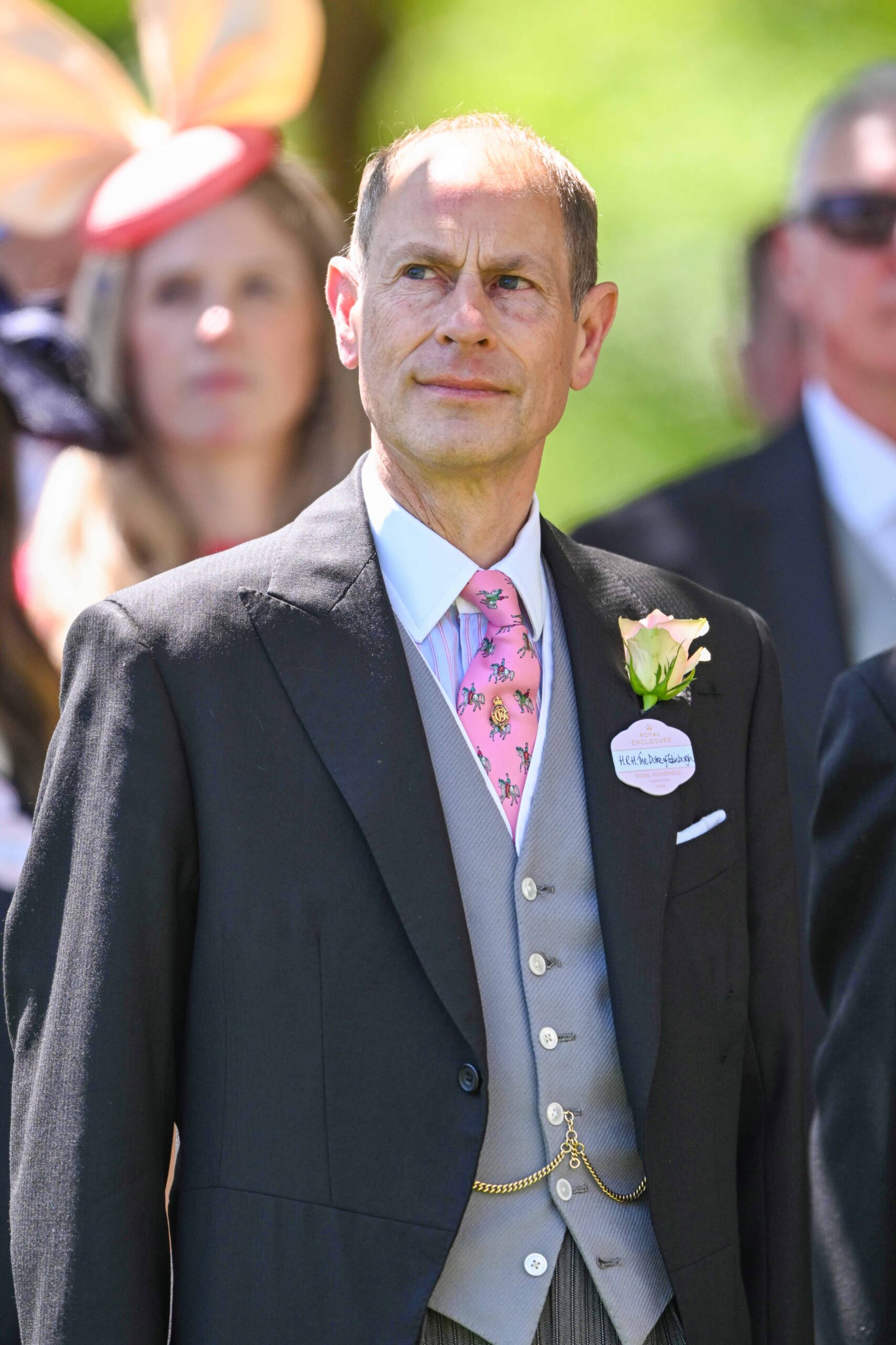 Prince Edward at Ascot