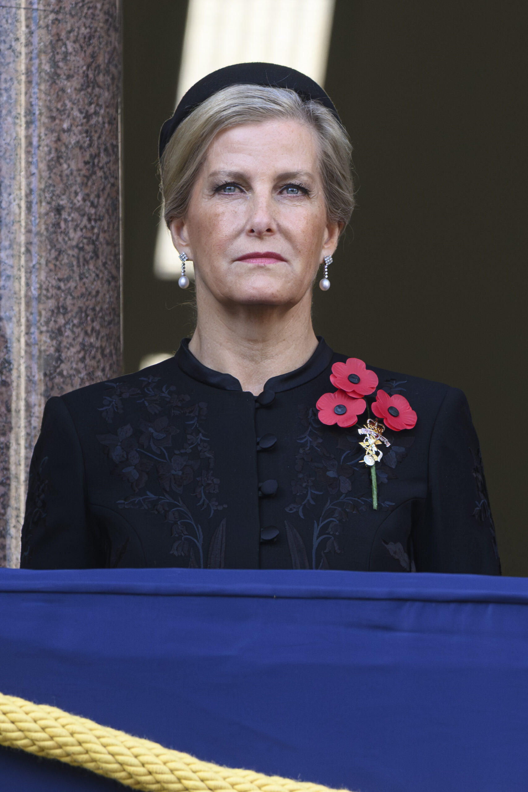 Duchess of Edinburgh at Remembrance Day service 