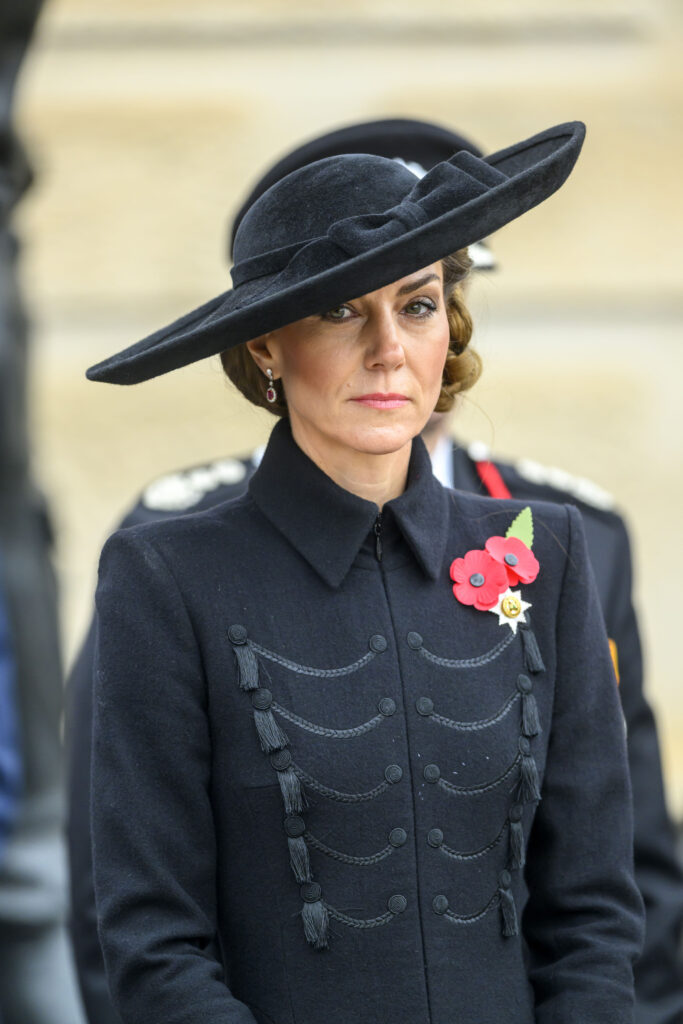 Kate Middleton at Remembrance ceremony 