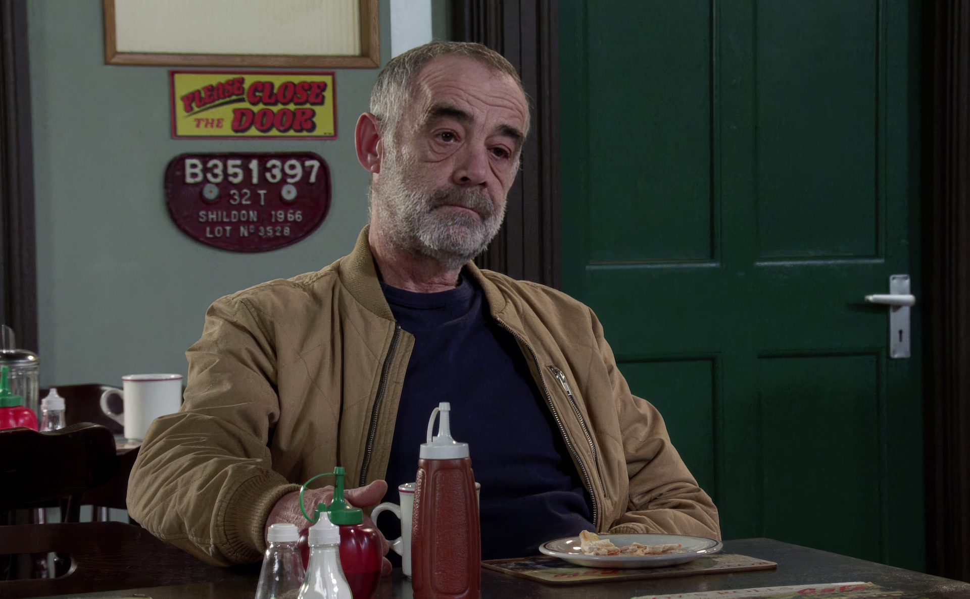 Coronation Street's Kevin miserable