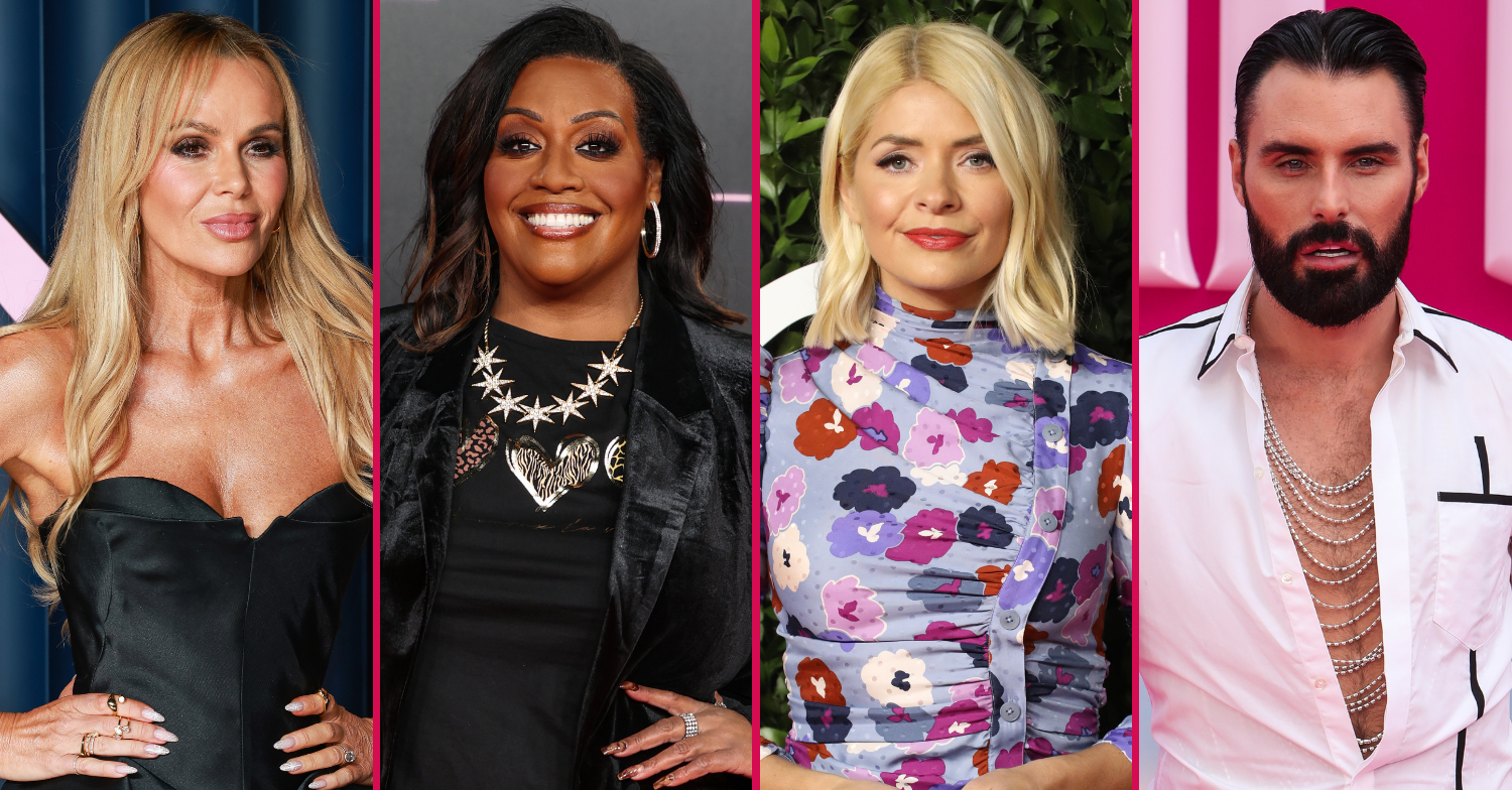Amanda Holden, Alison Hammond, Holly Willoughby and Rylan Clark