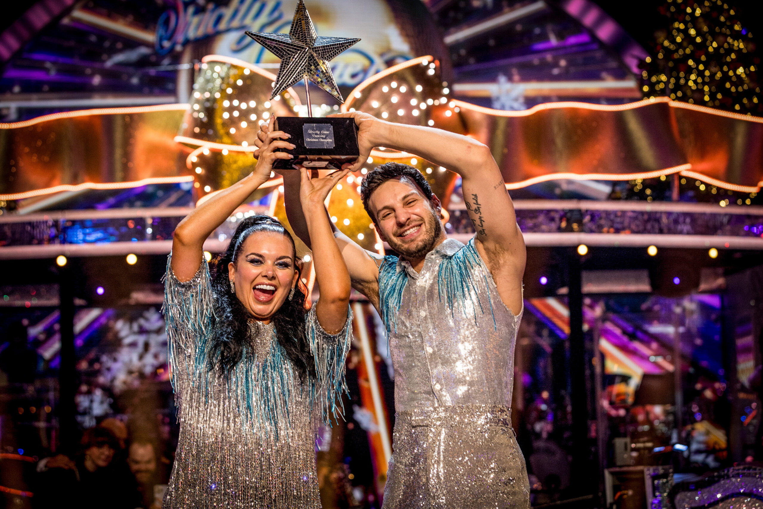 Scarlett Moffatt and Vito Coppola on Strictly