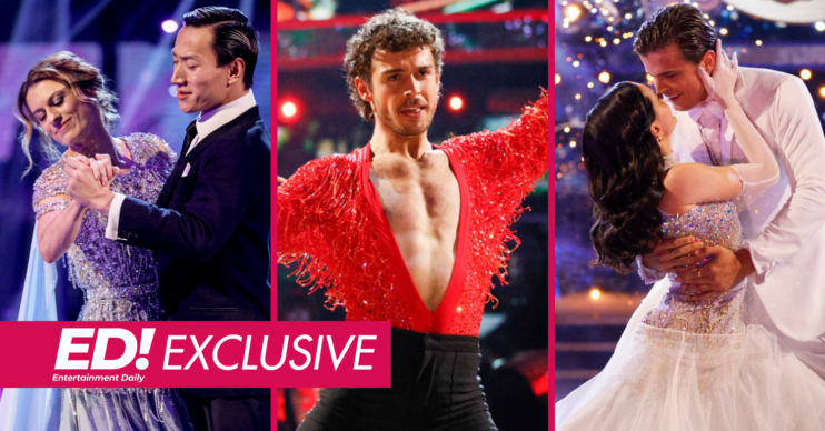 Karen and Carlos, George Clarke and Amber and Nikita on Strictly