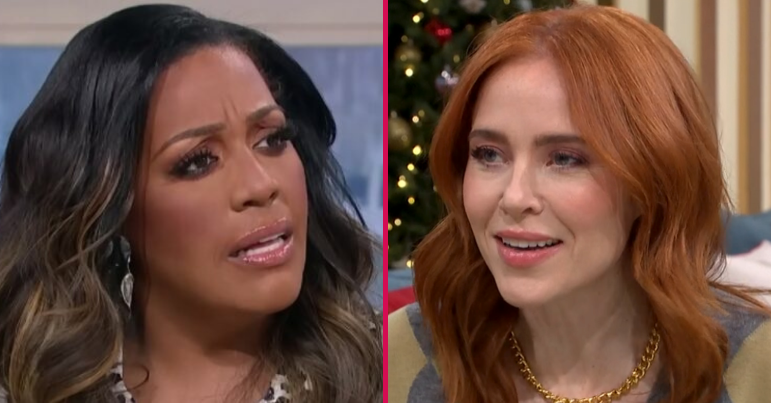 Alison Hammond and Angela Scanlon on This Morning
