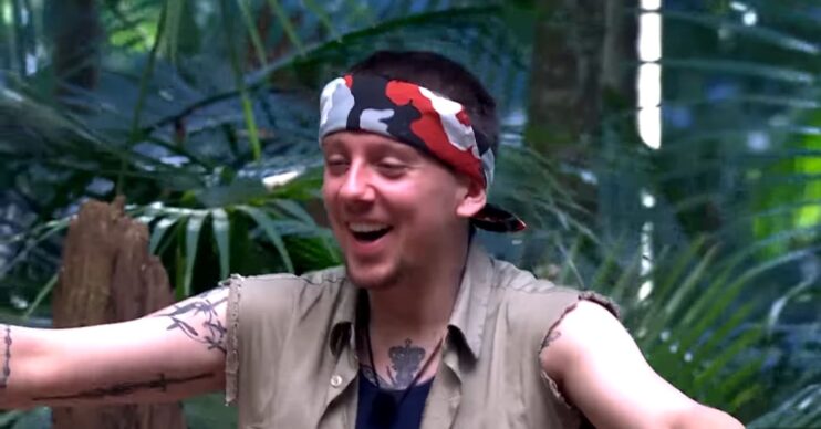 Aitch on I'm A Celebrity