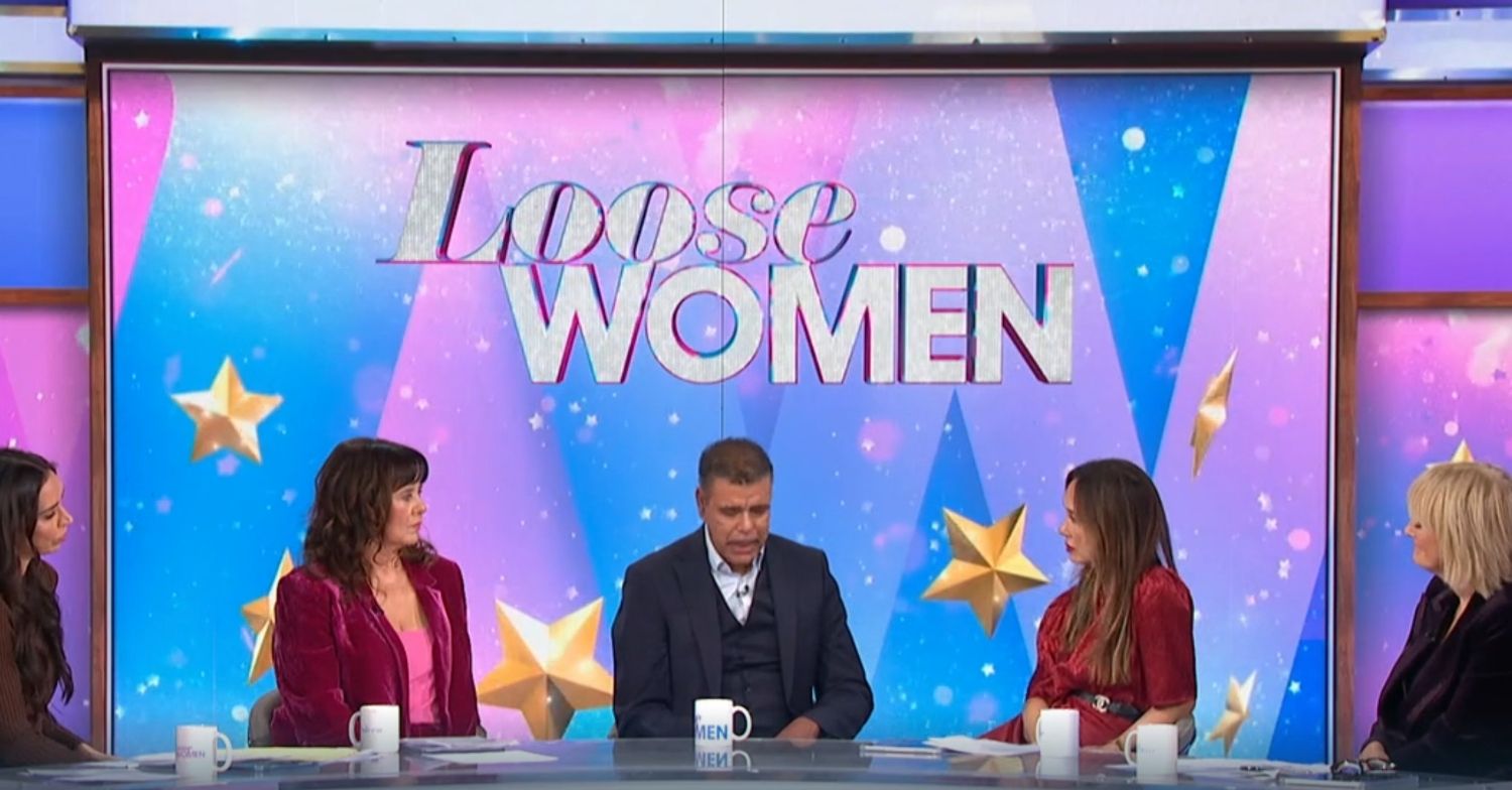 Christine Lampard, Coleen Nolan, Chris Kamara, Myleene Klass, Jane Moore on Loose Women