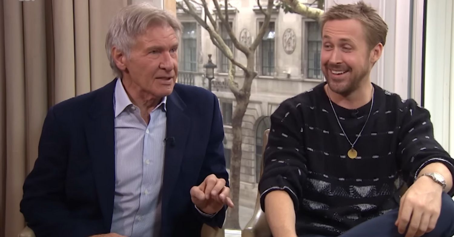 Harrison Ford and Ryan Gosling on This Morning