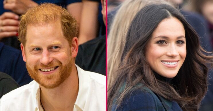 ED composite of Prince Harry and Meghan Markle smiling