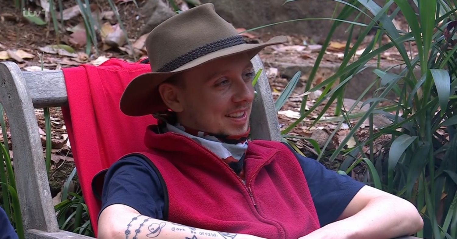 Aitch on I'm A Celebrity
