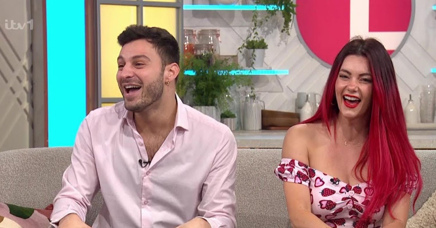 Vito Coppola and Dianne Buswell on Lorraine
