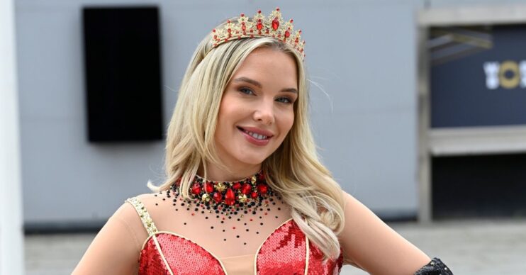 Helen Flanagan smiling
