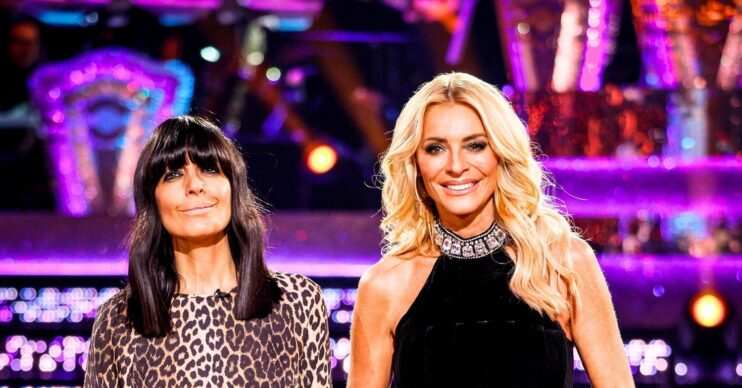 Tess and Claudia hosting Strictly
