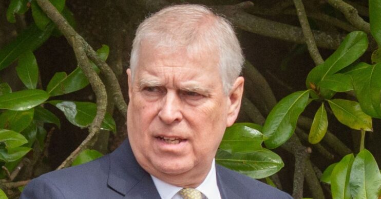 Andrew Mountbatten-Windsor attending Easter Mass