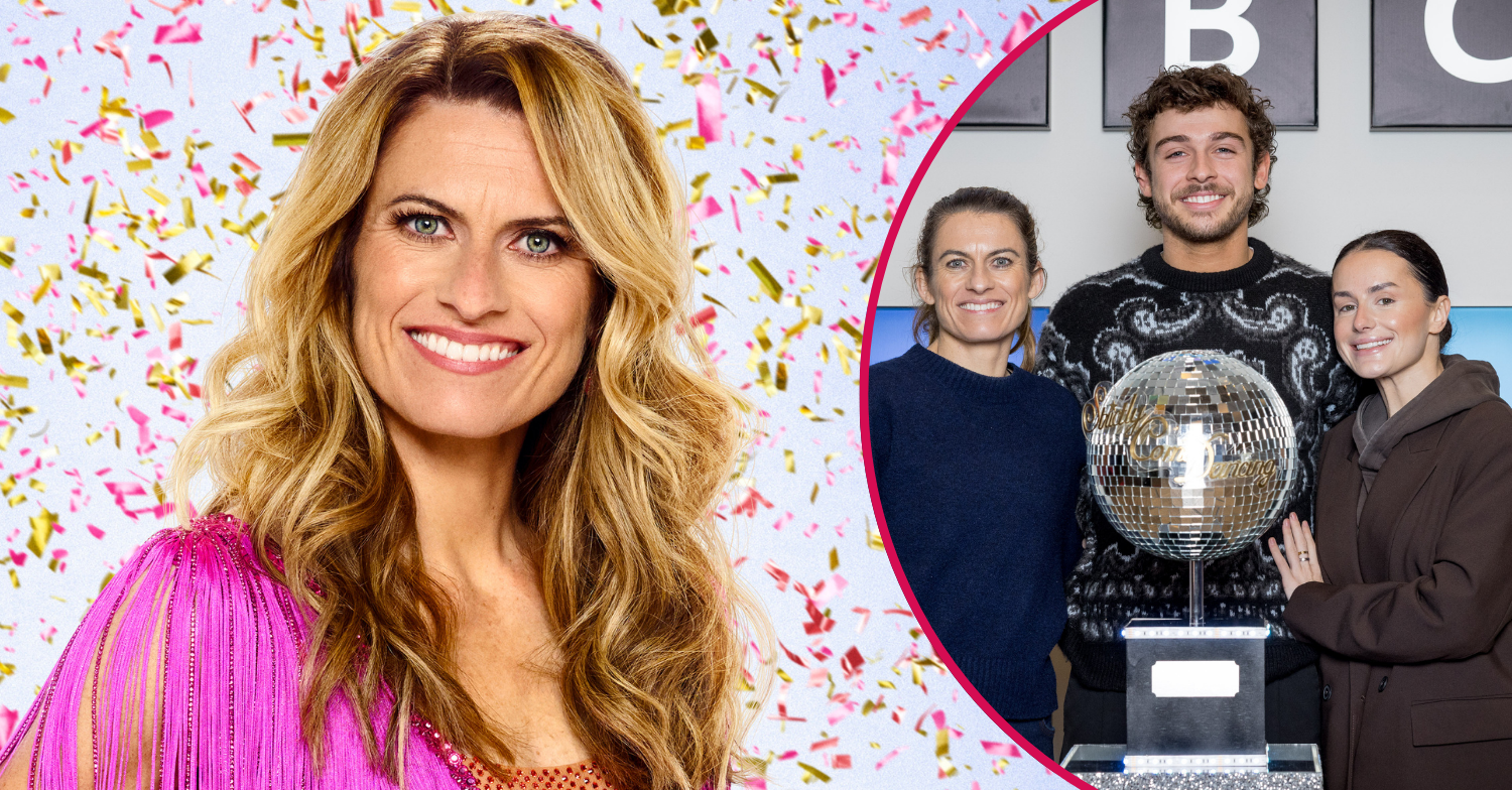 Karen Carney and the Strictly finalists