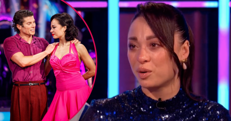 Katya Jones and Lewis Cope on Strictly