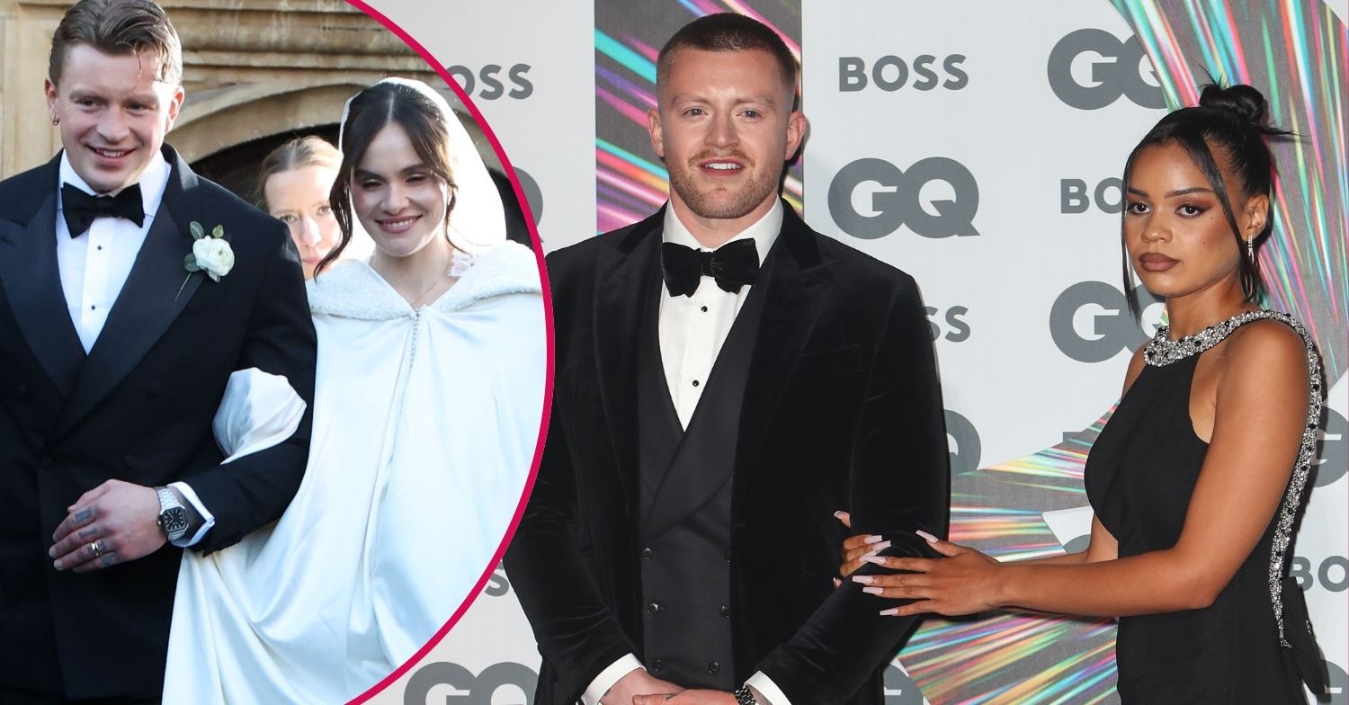 Adam Peaty and Holly Ramsay wedding / Adam Peaty and Eiri Munroe on the red carpet