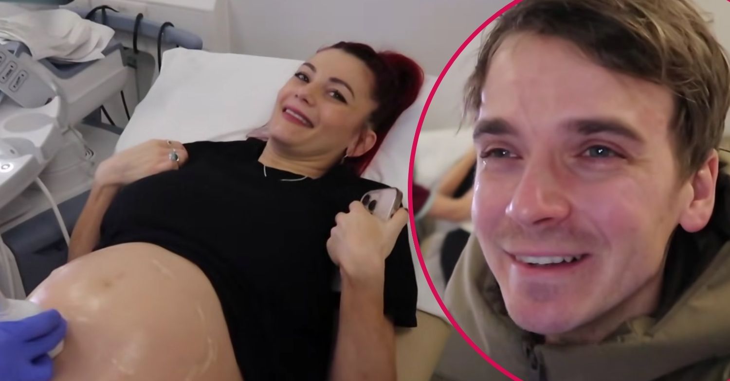 Dianne and Joe at baby scan