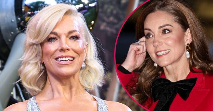 ED composite of Hannah Waddingham and Kate Middleton at different events
