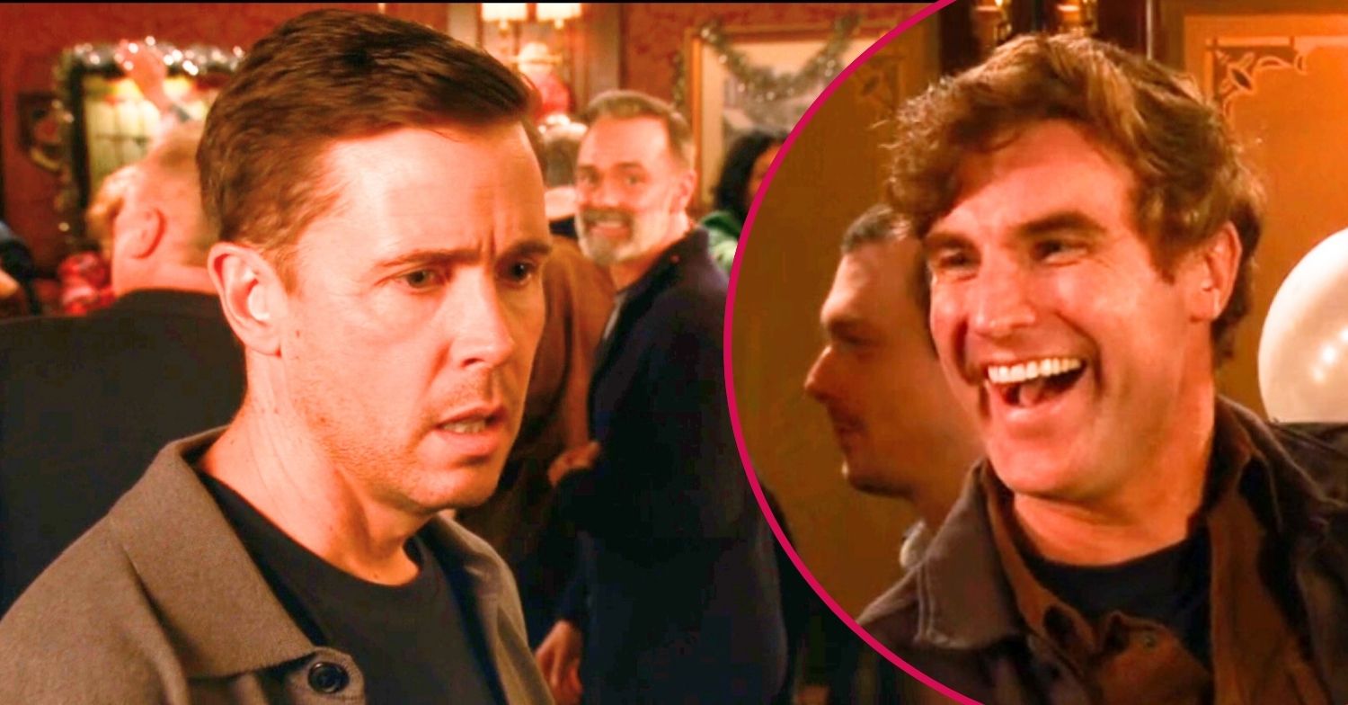 Todd and Theo in Coronation Street