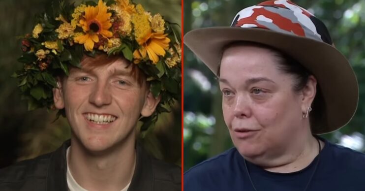 Angry Ginge / Lisa Riley on I'm A Celebrity