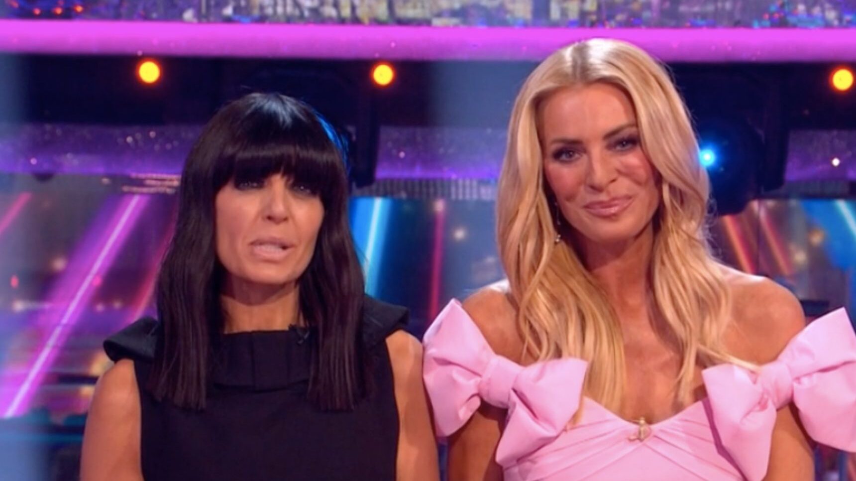 Tess and Claudia on Strictly