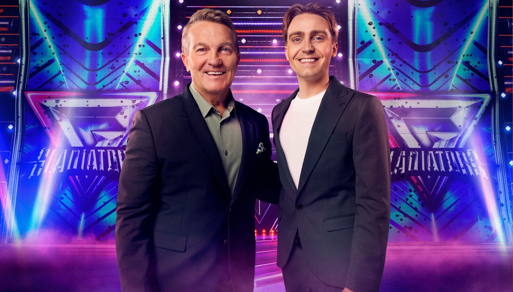 Celebrity Gladiators hosts