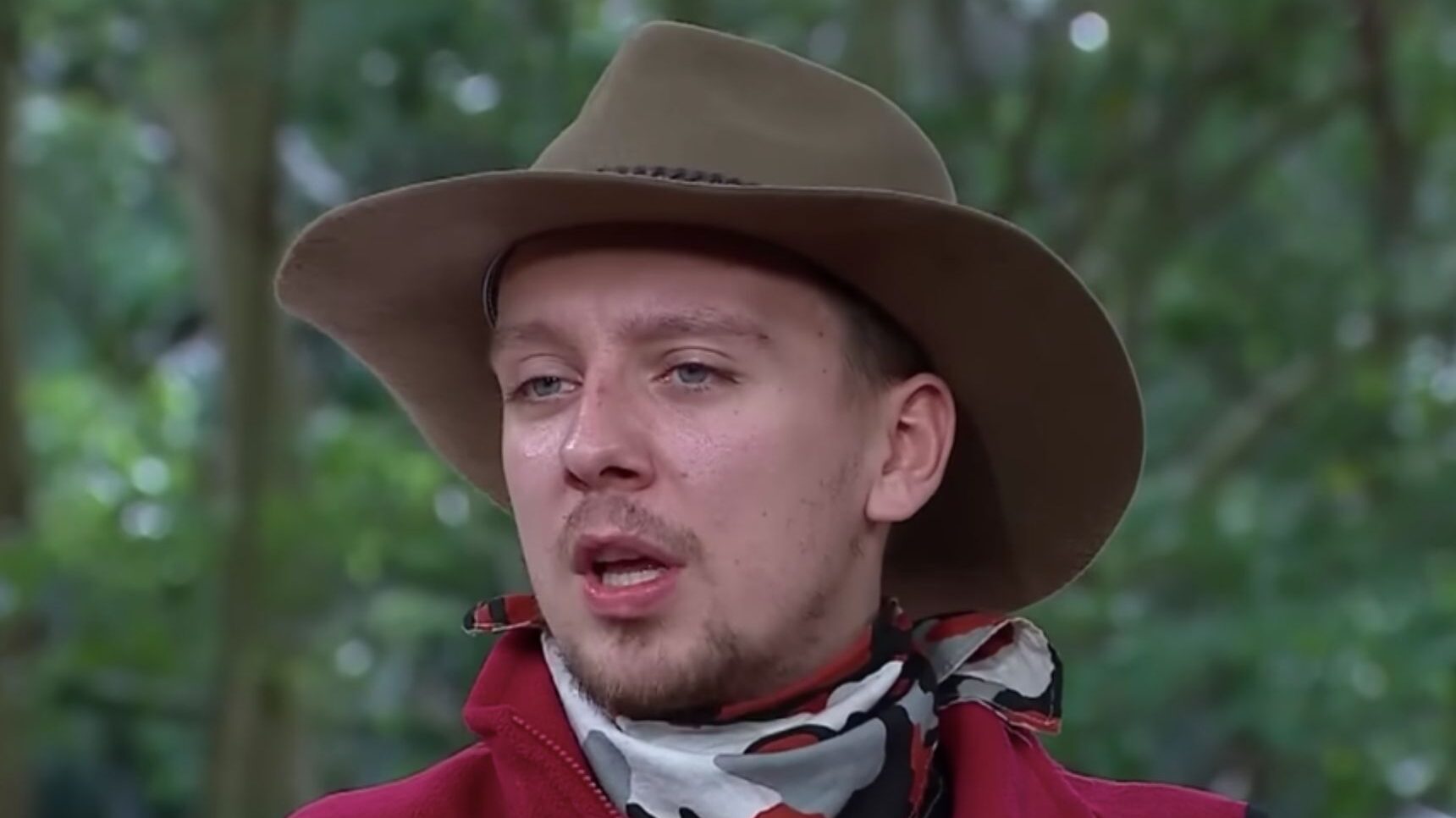 Aitch on I'm A Celebrity