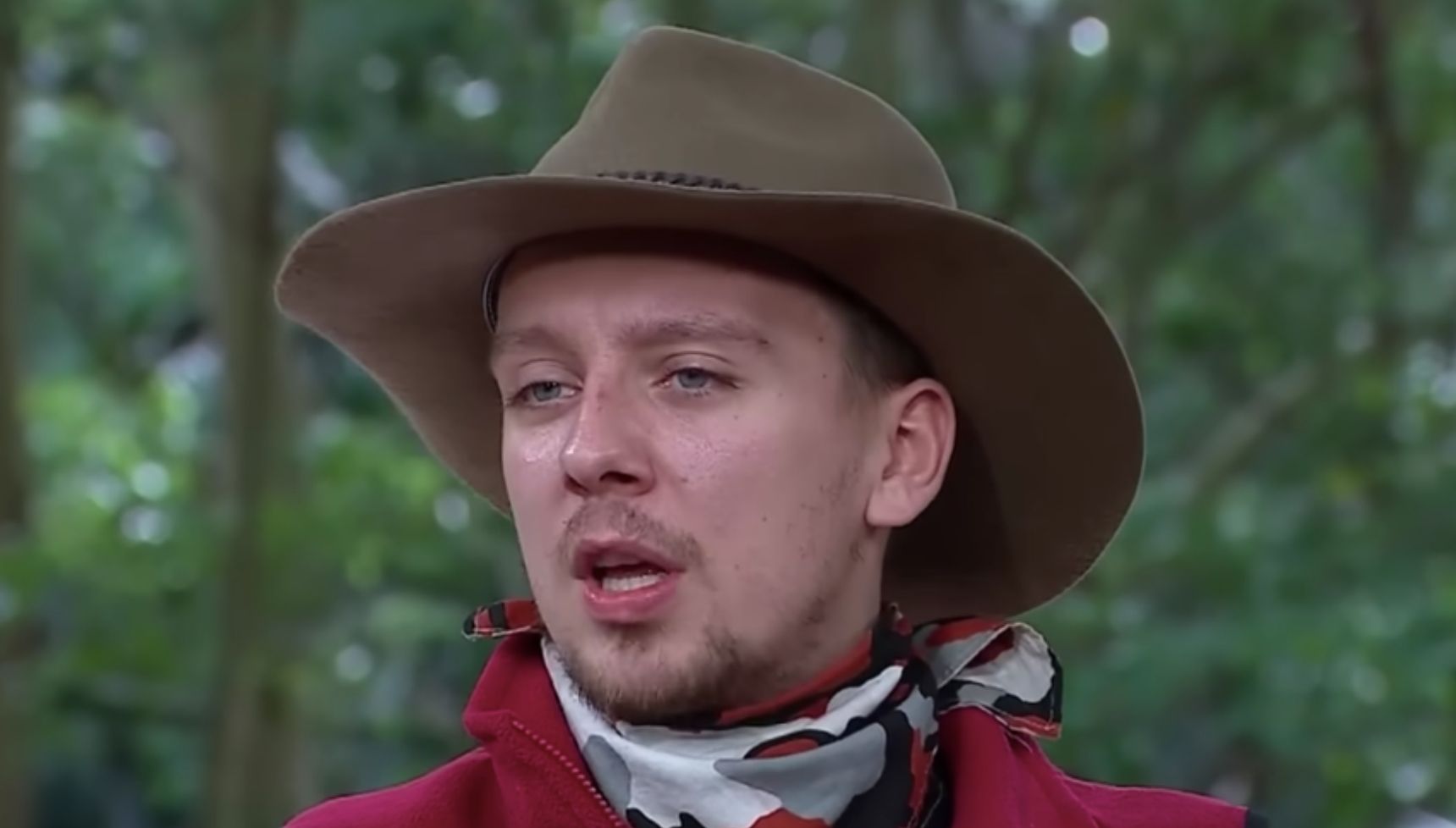 Aitch on I'm A Celebrity