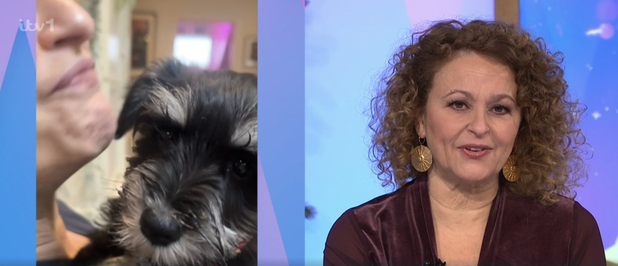 Loose Women Nadia / pet dog 
