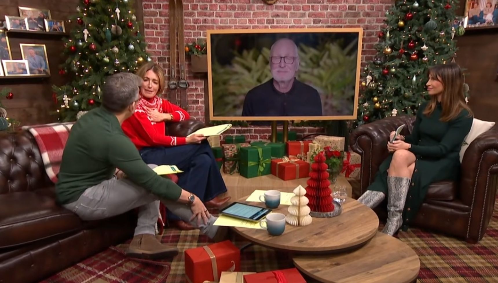 Ruby Wax's husband on This Morning 