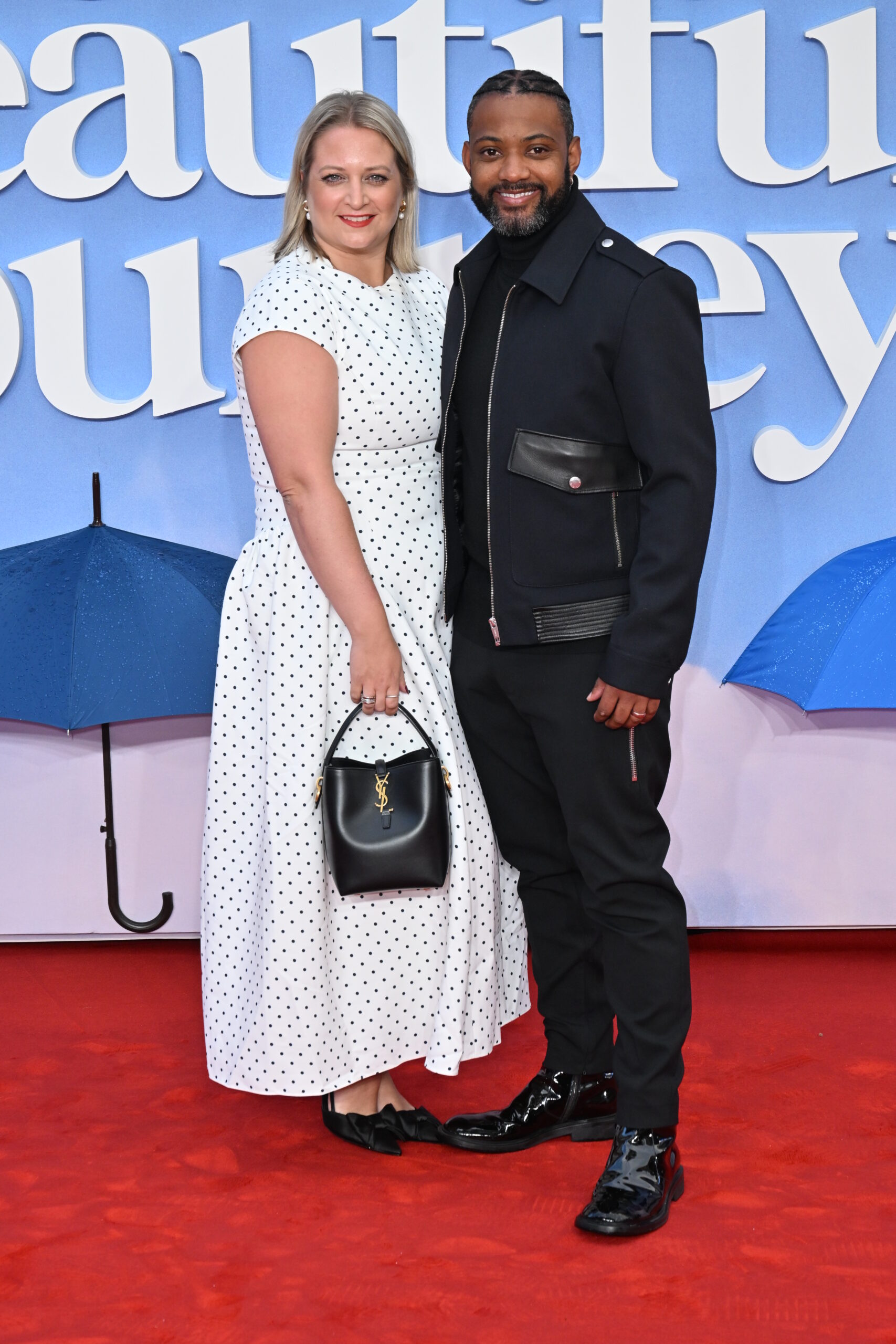 JB Gill and Chloe Gill on the red carpet 