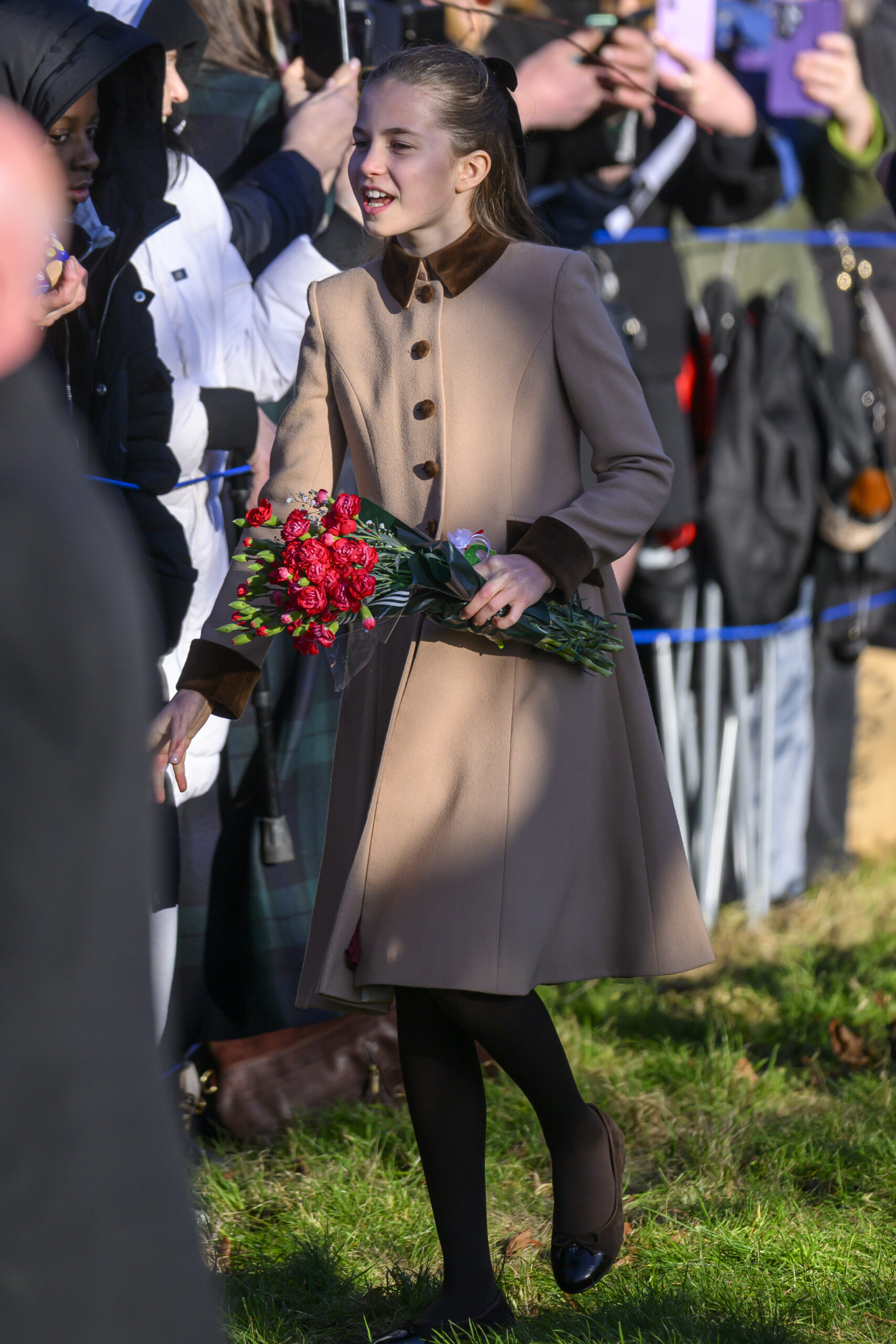 Princess Charlotte on Christmas Day