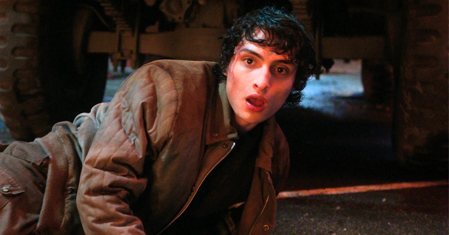 Mike looking shocked in Stranger Things season 5