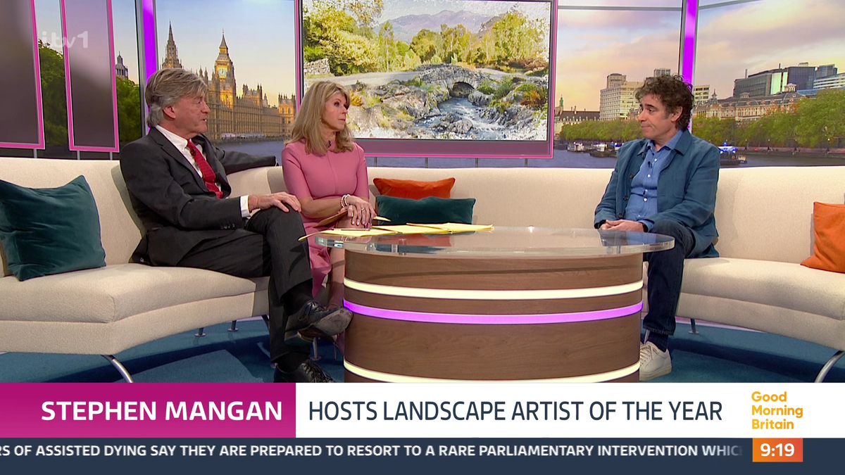 Richard Madeley and Kate Garraway on Good Morning Britain 