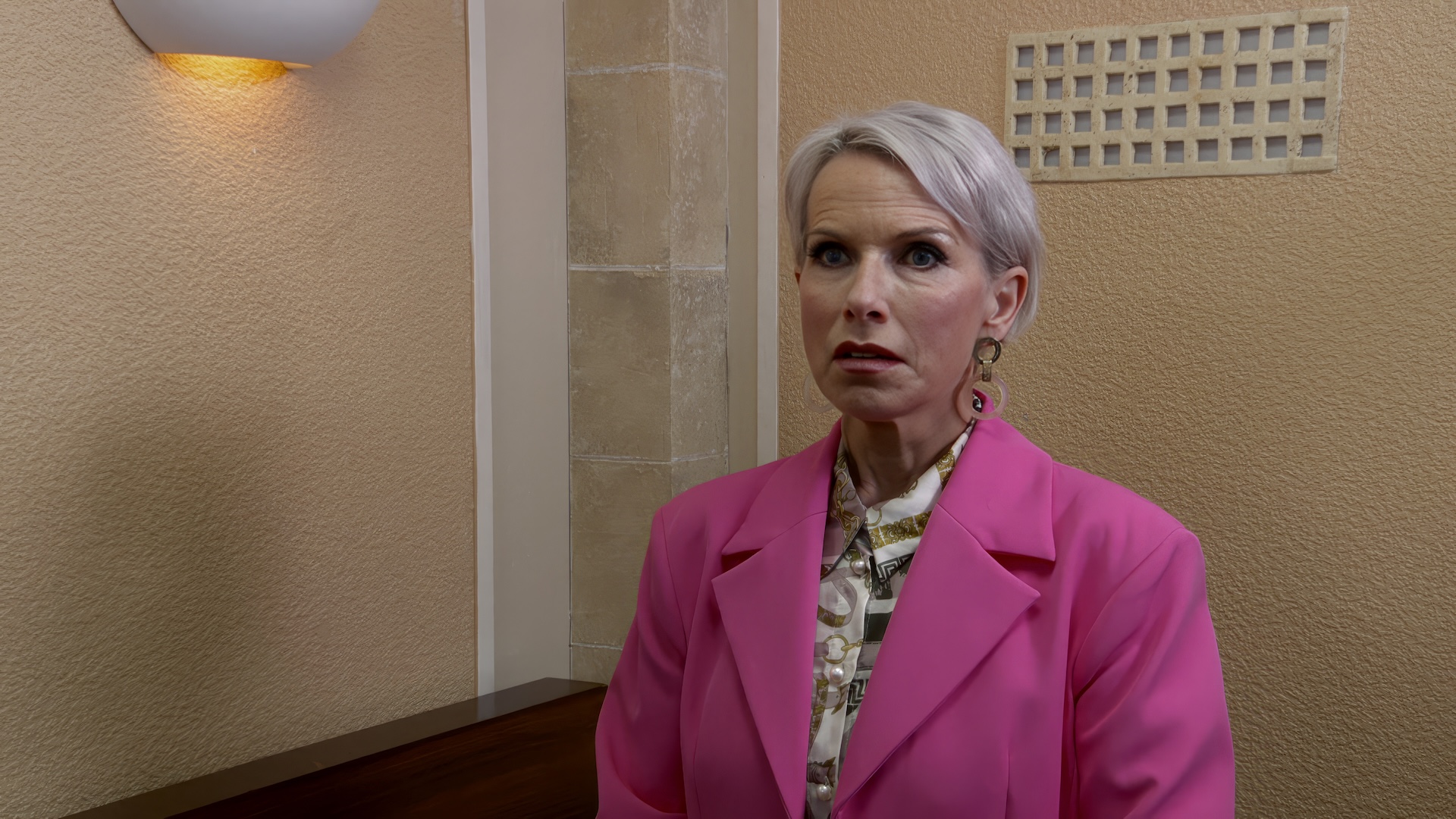 Debbie on the stand