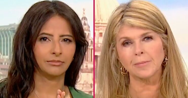 Ranvir Singh and Kate Garraway on Good Morning Britain