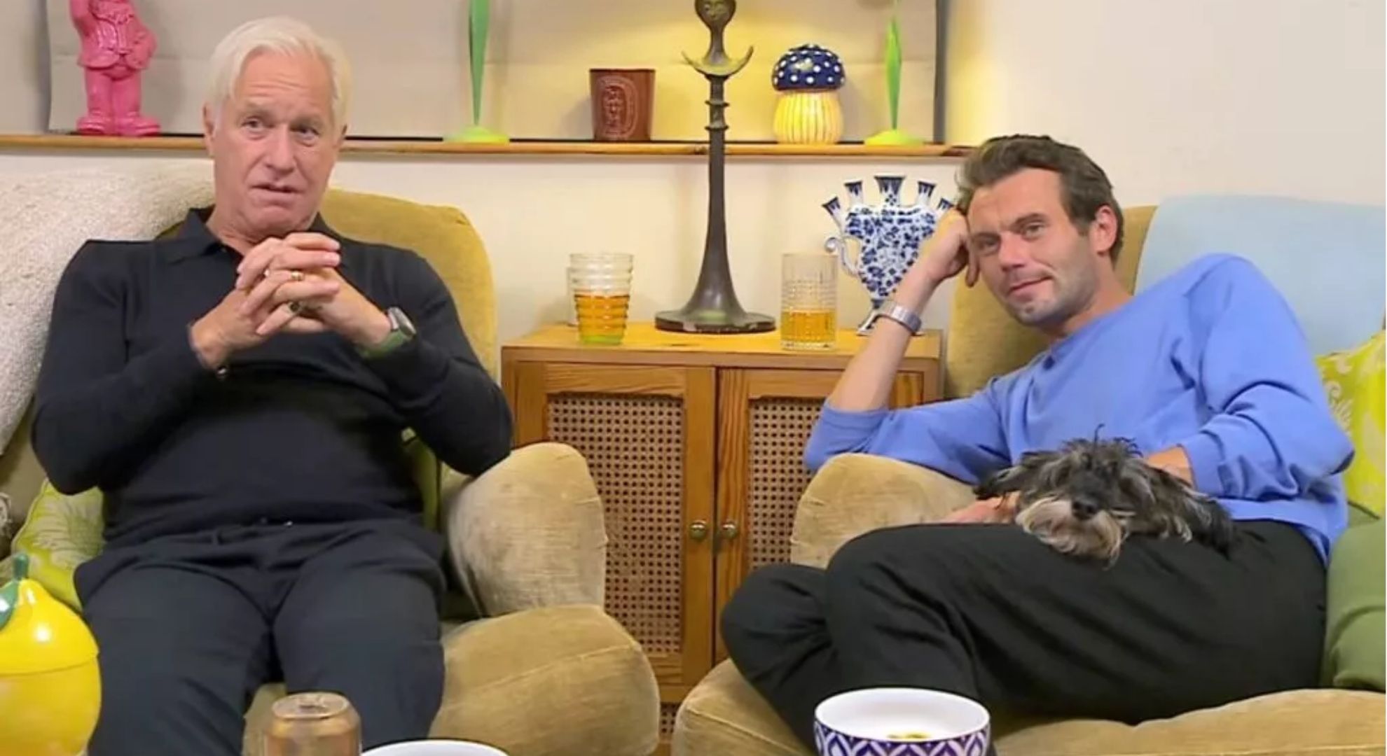 Andrew and Alfie on Gogglebox 