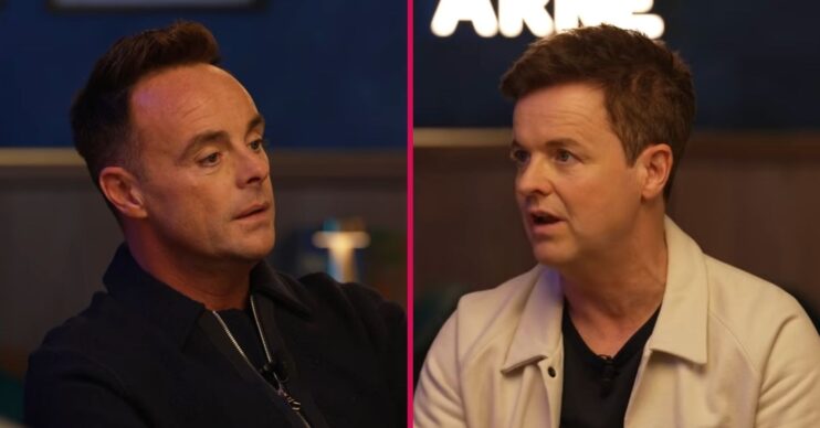 ED split pic: Ant and Dec on podcast