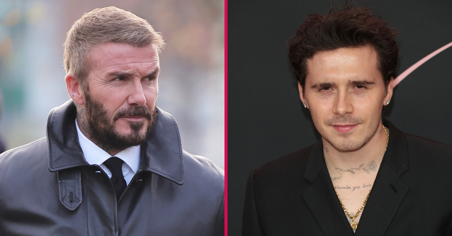 David and Brooklyn Beckham