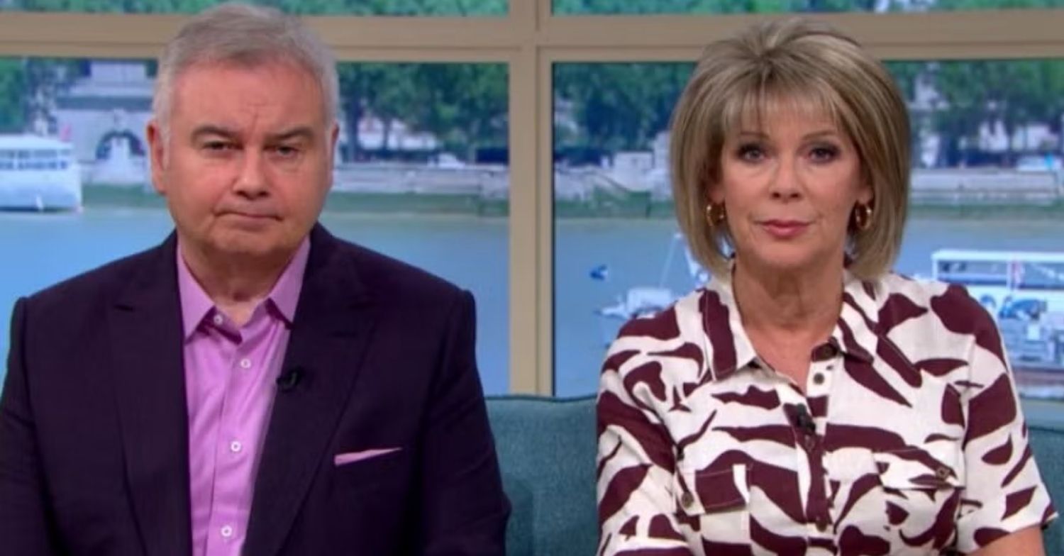 Eamonn Holmes and Ruth Langsford on This Morning