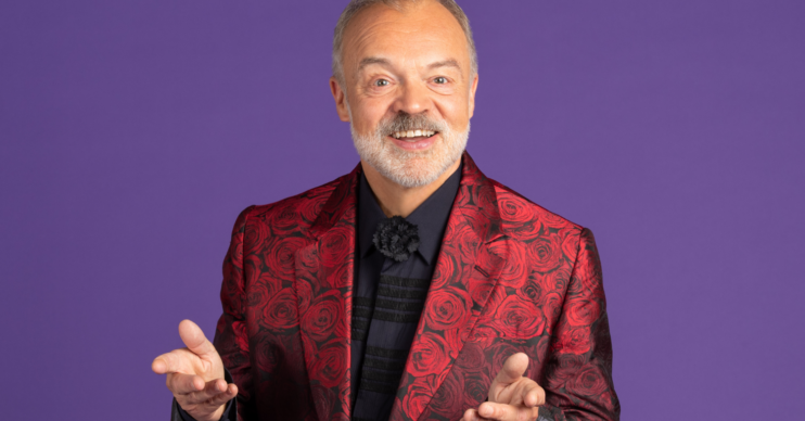 Graham Norton in promo shot for chat show